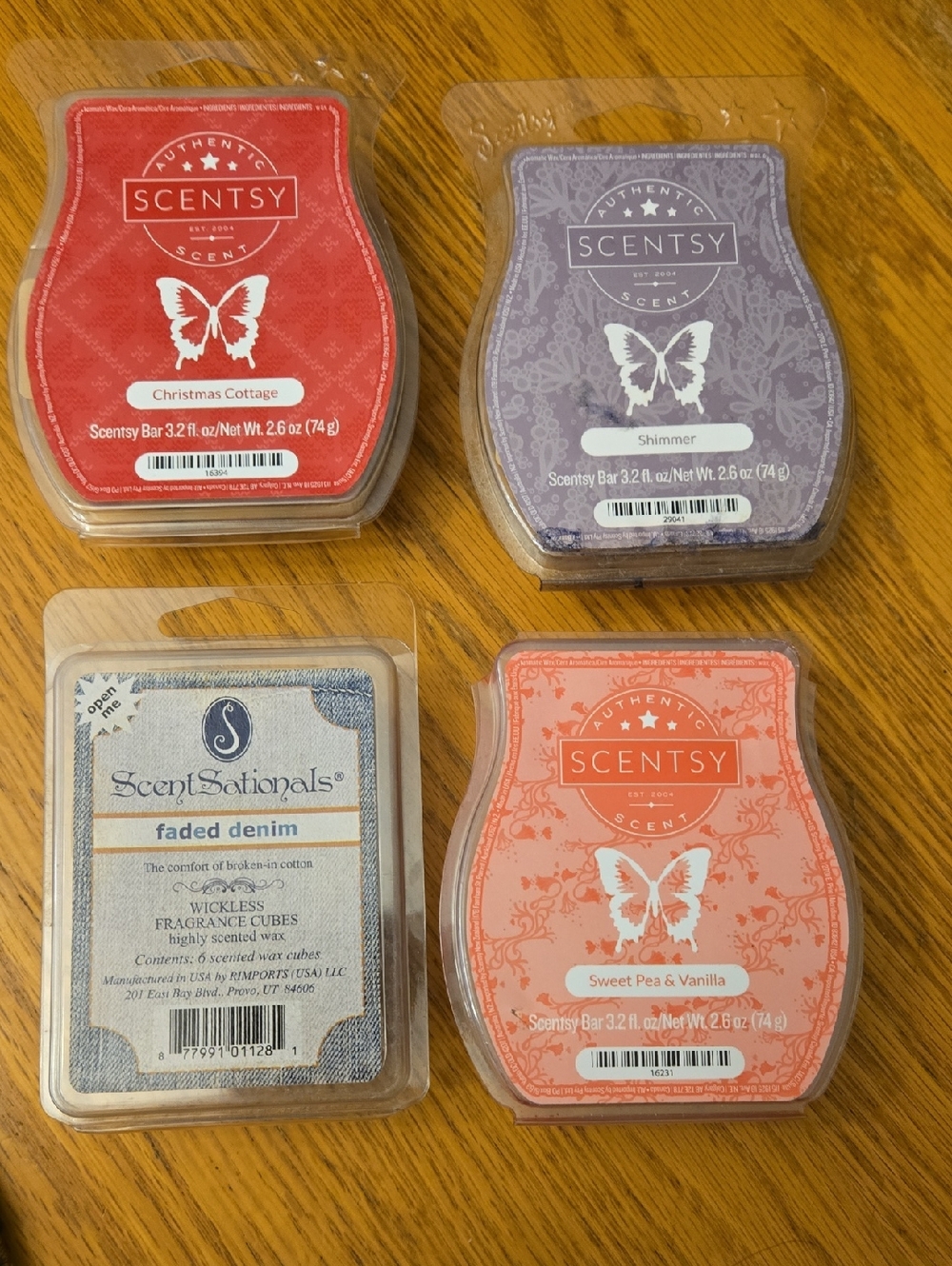 3 - Scentsy Wax Bars & 1 Scentsational